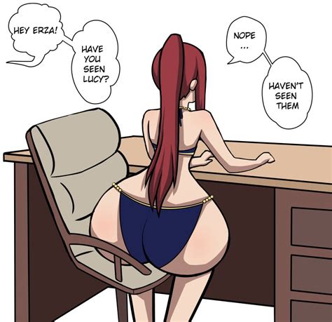 Rule 34 Ass Big Ass Commission Erza Scarlet Fairy Tail Implied Vore 7775019