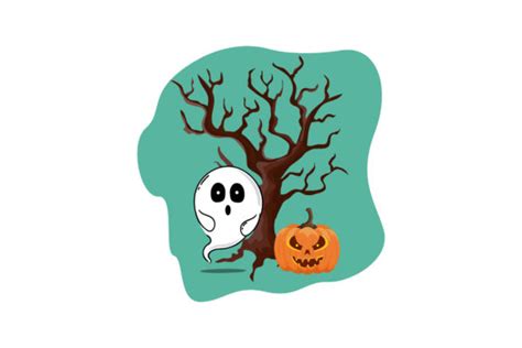 Creepy Halloween Icons Graphic By Customspace · Creative Fabrica