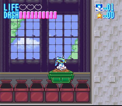 It's one of the few snes games to feature an snes multitap supporting up to four simultaneous players. Tiny Toon Adventures (Japan) ROM