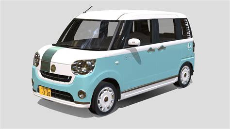Daihatsu Move Canbus Miku Edition D Model By Ezo EzoYEAHH