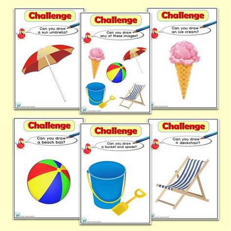 Seaside Ict Challenge Cards Primary Treasure Chest Card Challenges