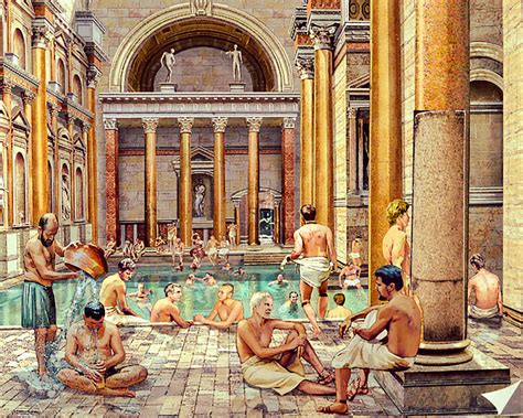 Baths Of Caracalla Ancient Roman Architecture Roman History Roman