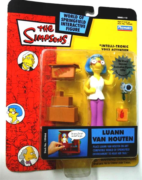 Luann Van Houten World Of Simpsons Interactive Figure Intelli Tronic Series 12