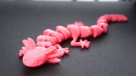 3d Printing Articulated Axolotl Enhanced Youtube