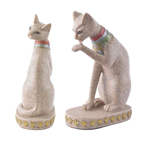 Sandstone Egyptian Cat God Statue Cat Ancient Egypt