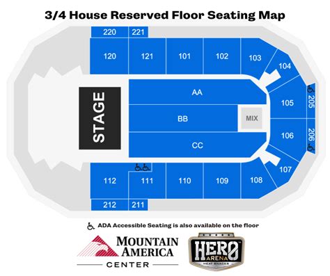 Civic Auditorium Seating Chart Idaho Falls