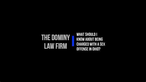 Sex Offense Cases In Ohio Youtube