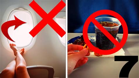 7 things you should never do on planes youtube