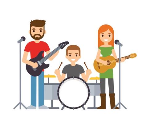 Cartoon Rock Band Images ~ Music Band Clipart 20 Free Cliparts