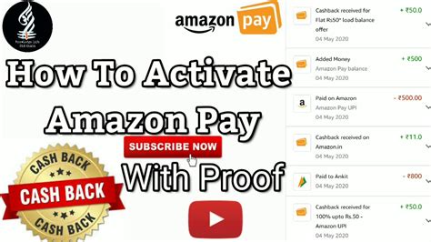 Howtogetcashback In Amazon Pay Youtube