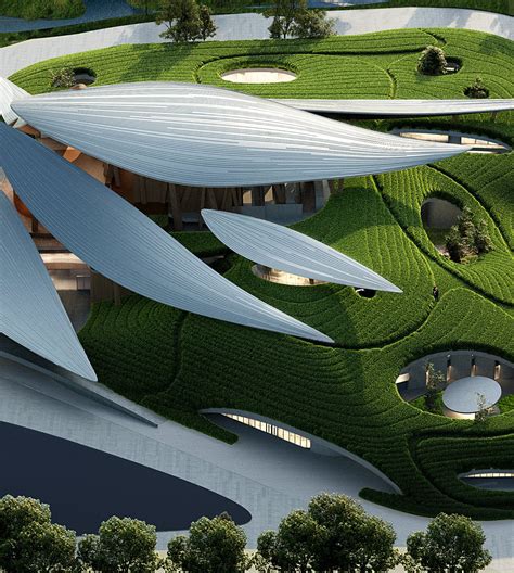 Mad Designs Culture And Arts Center In China Inspired By Mountainous