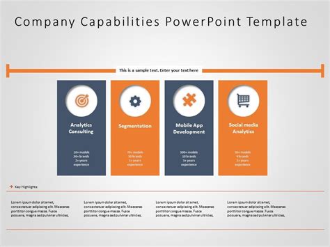 Company Capabilities Presentation Template