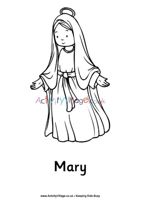 This download (link below) is free for personal, classroom, or church in the near future, i'll also be putting up a companion coloring page eric made to this one with st. Christmas Nativity Colouring Pages - Mary
