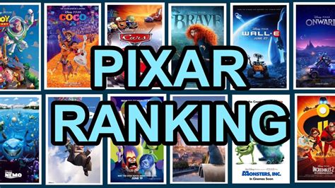 Ranking Every Pixar Movie From Worst To Best Youtube