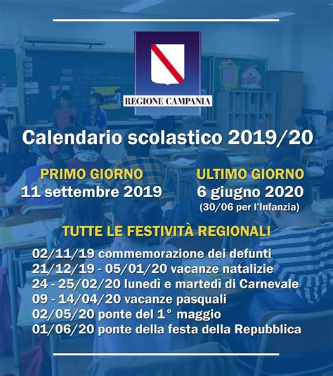 Ecco Il Calendario Scolastico 2019 2020 Si Rientra In Classe L11