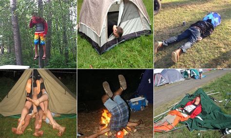 Hilarious Pictures Of Drunk Camping Fails