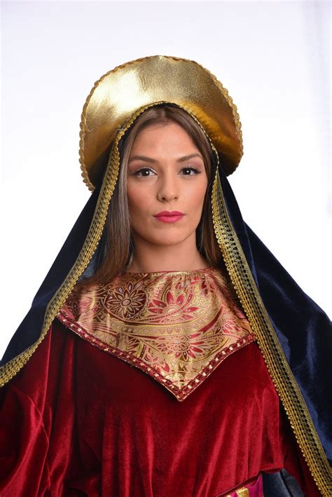 Virgin Mary Costume Nativity Women S Cosplay Holy Mary Etsy