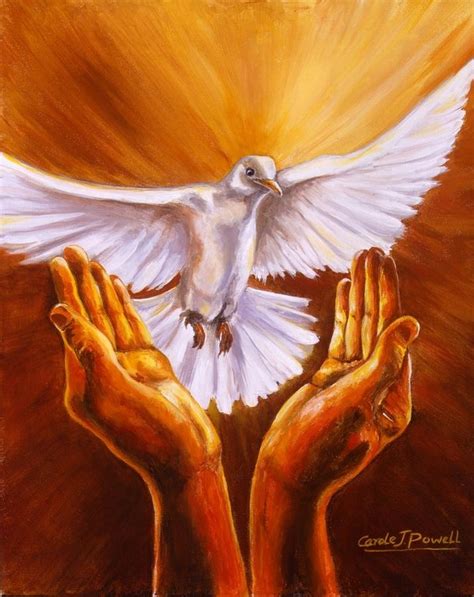 Come Holy Spirit By Carole Powell Imagenes Del Espiritu Santo