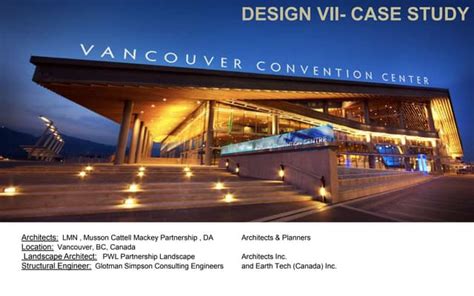 Vancouver Convention Centre Ppt