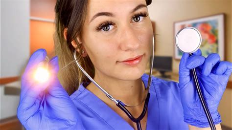 [asmr] Relaxing Nurse Exam Roleplay 4k Youtube