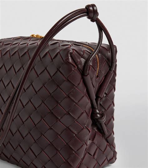 Bottega Veneta Medium Leather Intrecciato Loop Cross Body Bag Harrods Us