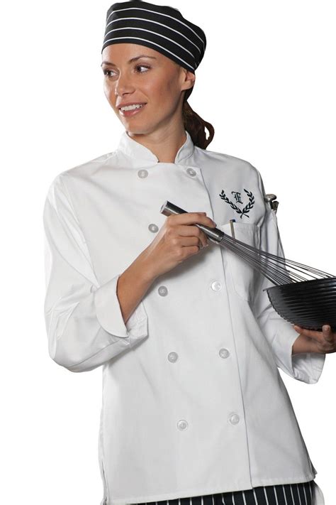 Women Chef Coats White Chef Coat Women Long Sleeve Women