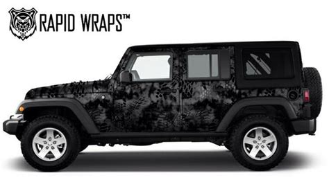 Jeep Wrangler Kryptek Typhon Vinyl Wrap By Rapid Wraps Camo