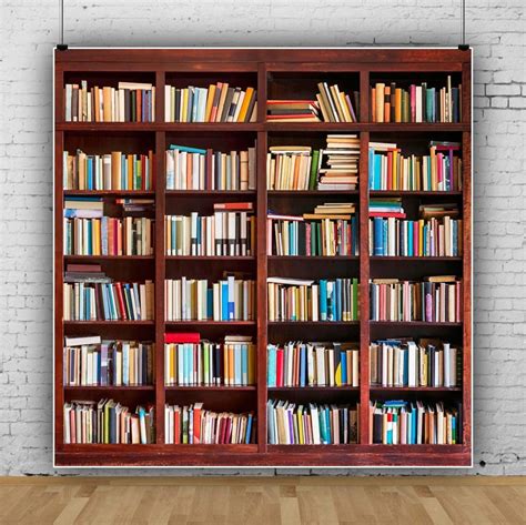 Backdrops Bookcase Background For Zoom