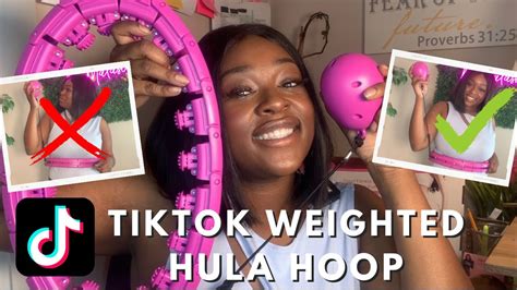 Certified Fitness Coach Tries Tiktok Weighted Hula Hoop Unboxing