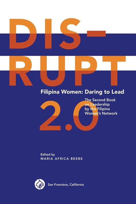 Foundation For Filipina Womens Network Fwn Disrupt Leadership Book