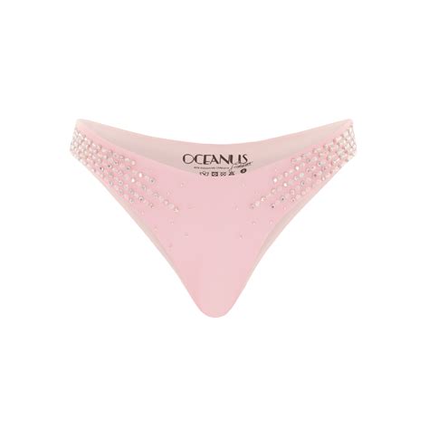 Ophelia Luxury Bikini Bottoms Pink Exclusive Beachwear