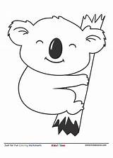 Koala Babies Kidzezone Kirola sketch template