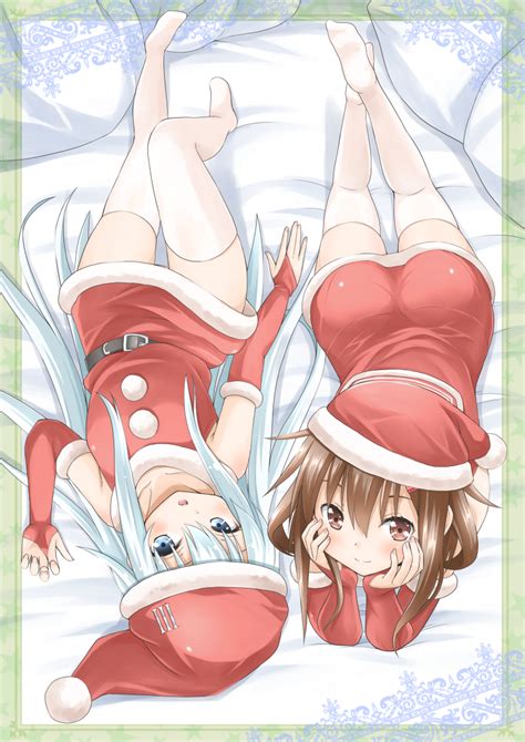 Hibiki And Ikazuchi Kantai Collection Drawn By Fujishimashinnosuke