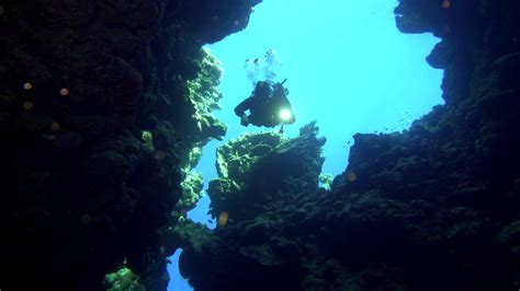 Videoblocks Cave Diving Underwater Scuba Divers Exploring Cave Dive Red