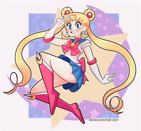 Moon Prism Power Make Up Sailor Moon Fanart Mangakafabi Art