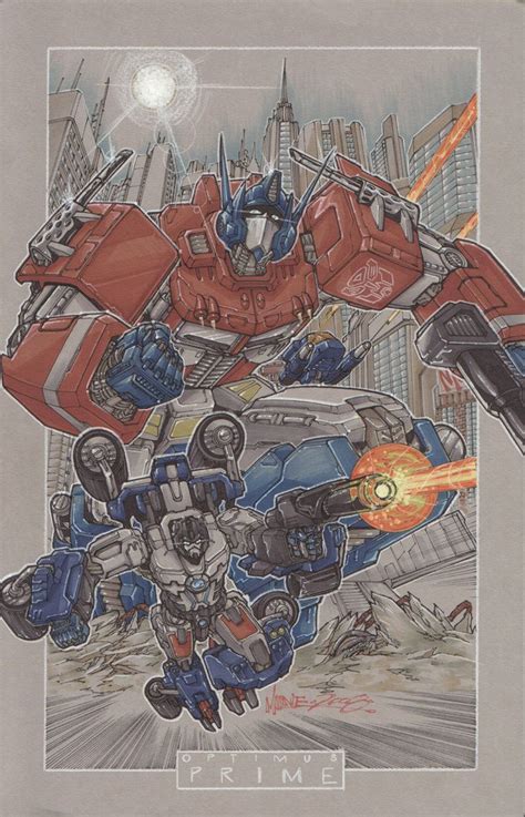 Commission Optimus Prime By Markerguru On Deviantart Transformers