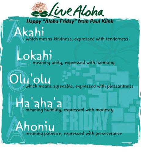 Live Aloha Hawaiian Words And Meanings Hawaiian Phrases Hawaiian