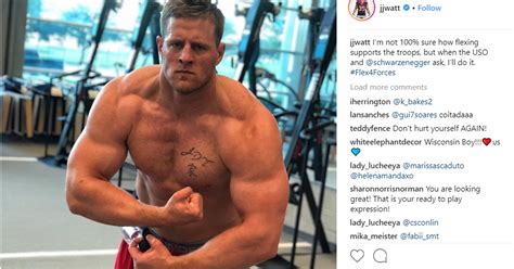 Watt received the ap nfl defensive player of the year award three times in his first five seasons. J.J. Watt showcases muscles to raise support for USO