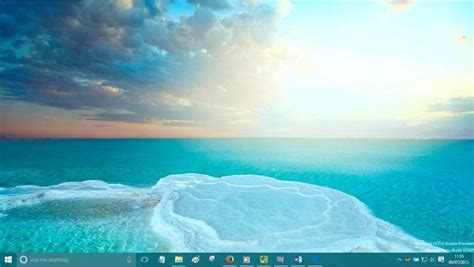 How To Change Desktop Background In Windows 10 Nature Water