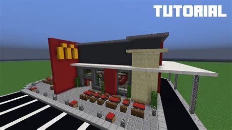 Minecraft Tutorial How To Build McDonalds Interior Exterior YouTube