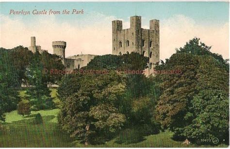 Entrance Beaumaris Castle Anglesey Wales Early 1900s Postcard