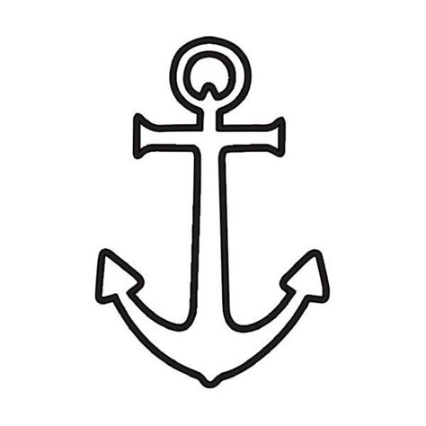 Easy Anchor Drawing Free Download On Clipartmag