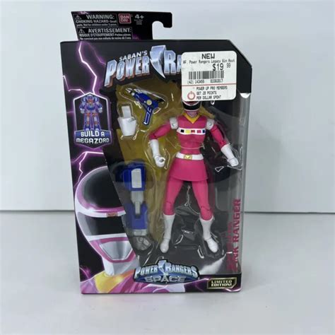Power Rangers Space Pink Ranger Legacy Build A Megazord Limited Edition