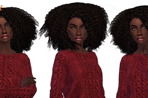 Whitley Website Sims 4 Curly Hair Curled Hairstyles Womens Hairstyles