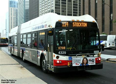 Cta New Flyer De60lfr Chicago Transit Authority Bus City City Transit