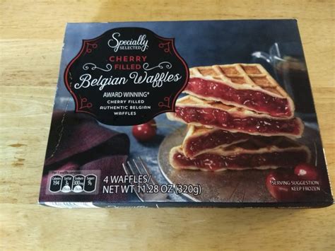 Specially Selected Waffles Cherry Filled Chocolate Filled Aldi
