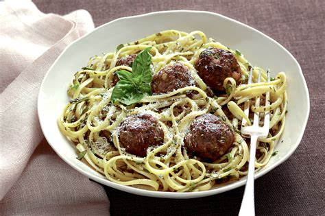 Crumbles get their name because the fruit filling is typically covered with a crumbly mix of butter, flour, and sugar, creating a delightful golden brown topping once baked. Pasta With Meatballs and Herb Sauce Recipe - NYT Cooking