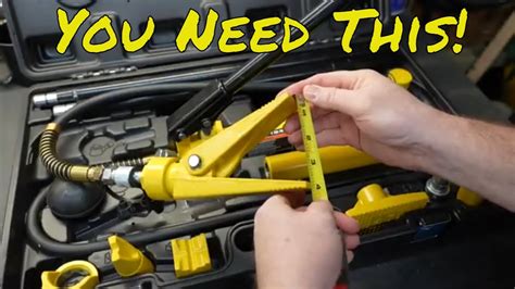 Daytona 4 Ton Professional Hydraulic Body Repair Kit Review Hydraulic