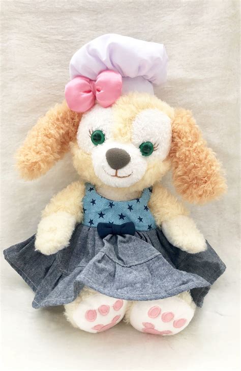 Disneyana New Tokyo Disney Sea Duffy Friends Stella Lou Plush Toy Costume Set Doll 43cm