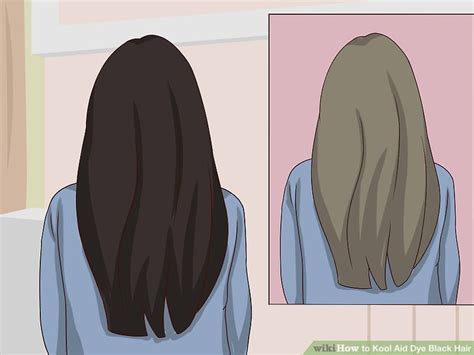How To Kool Aid Dye Black Hair With Pictures Wikihow